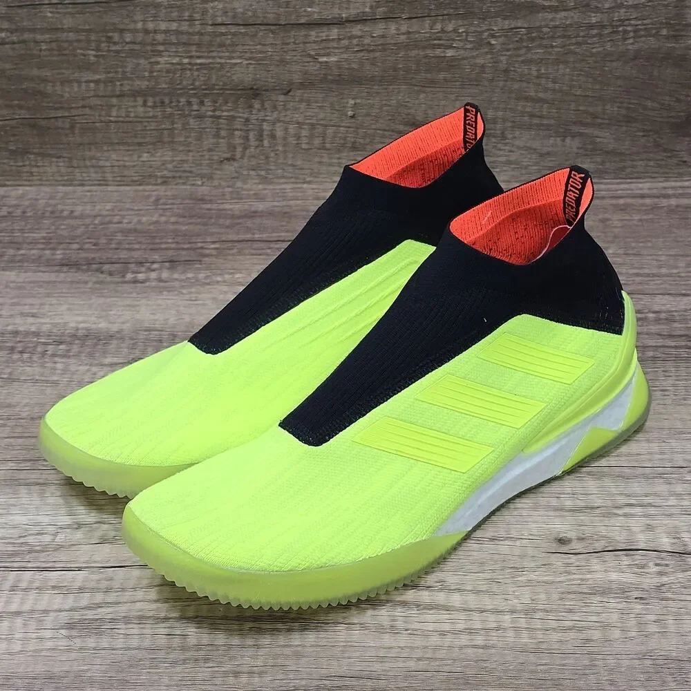 Adidas Predator Tango 18+ Men's Size 11.5 Solar Yellow Sneakers (AQ0601) NEW